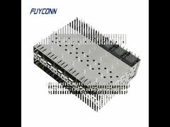 Konektor Modular SFP Tekan Pas, Konektor Sangkar SFP yang Dapat Dicolokkan dengan Faktor Bentuk Kecil
