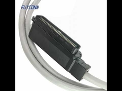 Konektor Champ 50pin 64pin 100pin Konektor Crimping IDC Dirakit dengan Kabel