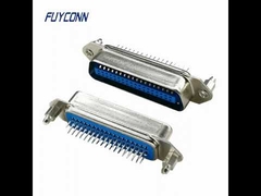Centronic Champ14 24 36 50 pin Konektor DDK, Konektor Centronic Pria DIP Solder Lurus PCB