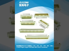 3 baris Konektor Eurocard Konektor PCB DIN41612 Pria & Wanita