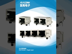 RJ45 Konektor PCB Sudut Kanan / Tipe lurus