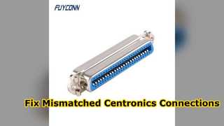Centronics 50 Pin Adaptor Pengubah Gender Wanita ke Wanita