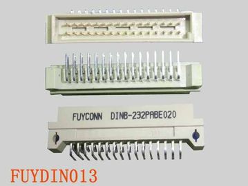 2 baris 32 Pin Eurocard Male Right Angle B Jenis konektor DIN 41612