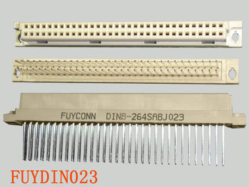 DIN Tipe 2 baris 64 Pin Receptacle B Type Eurocard DIN 41612 Connector, Straight PCB Connector 2.54mm pitch