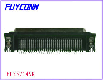36 Pin Centronic PCB Konektor Sudut Kanan Sudut dengan kunci Papan PCB