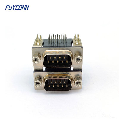 Male To Male D SUB Connector, 9/15/25/37 Pin Twins D-SUB Connectors