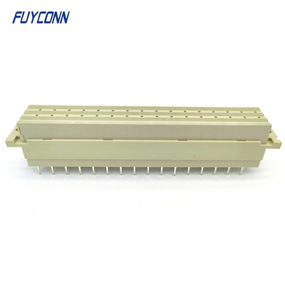 Female Power DIN41612 Konektor PCB Vertikal 3 * 16pin 48Pin 5.08mm Pitch Konektor Cina