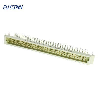 Ganti Harting P/N 09 02 364 6921, Tipe Sinyal DIN B Male Solder Sudut dengan Klip 64-Pole