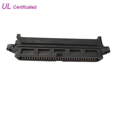 32pairs 64Pin TYCO Crimping Type IDC Female RJ21 Connector Dengan Wire Clip