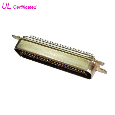 50 36 Pin Konektor Centronic Solder Pria dengan MD Type Shell Certified UL