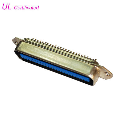 50 Pin Champ Centronic Solder Easy Type Male Connector Bersertifikat UL