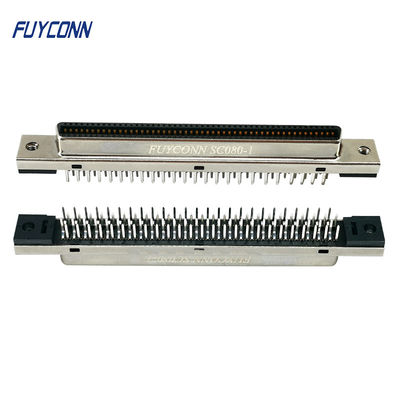 100P SCSI Connector Female Vertikal PCB MDR Connector
