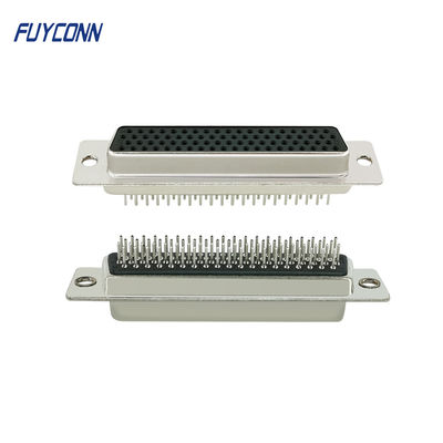 78 Pin Female High Density D-SUB Connector PCB Tipe Lurus