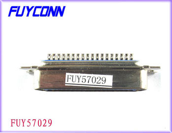DDK 36 Pin Centronic Solder Ribbon Male Connector dengan Hex Nuts, Konektor Port Paralel