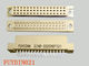 3 baris 20 Pin Lurus PCB DIN 41612 Wadah Konektor Soket Eropa 2.54mm pitch