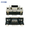 PCB SCSI Konektor Wanita 1.27mm Sudut Kanan 14P 20P 26P 36P 50P 68P 100P Konektor SCSI