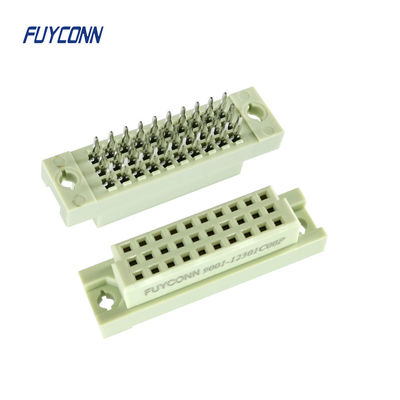 Pin tanpa solder Konektor Eurocard Wanita 3 Baris 3x10pin 20pin 30pin DIN41612