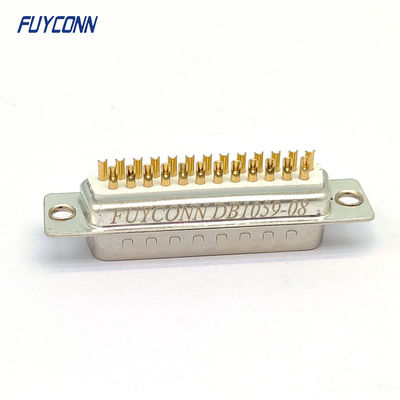 Konektor DB Pin Mesin Piala Solder Pria 9 15 25 37 Konektor D-SUB Mesin Pos