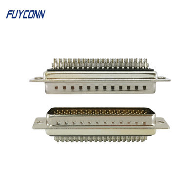 78pin D-SUB Konektor Solder Cup Kabel Jenis Pria Densitas Tinggi D Sub Konektor