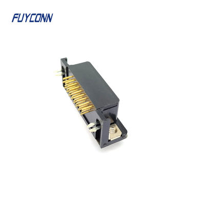 Konektor D-SUB Kepadatan Tinggi PCB Perempuan, Konektor DSUB 15pin 26pin 44pin 62Pin