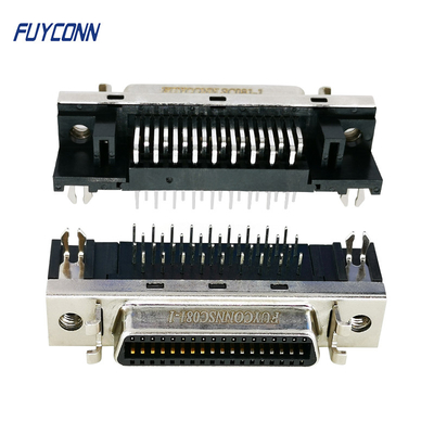 36pin SCSI Servo Connector PCB Solder Cup IDC Crimp 1.27mm Connector Pemasok
