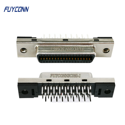 36pin SCSI Servo Connector PCB Solder Cup IDC Crimp 1.27mm Connector Pemasok