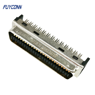 SCSI MDR Konektor PCB Solder Cup IDC Crimp 1.27mm 50pin Konektor Cina