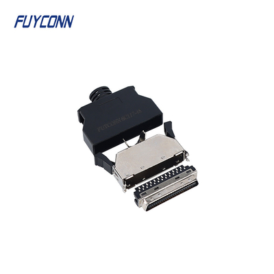 SCSI MDR Konektor PCB Solder Cup IDC Crimp 1.27mm 50pin Konektor Cina