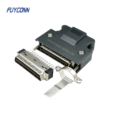 SCSI MDR Konektor PCB Solder Cup IDC Crimp 1.27mm 50pin Konektor Cina