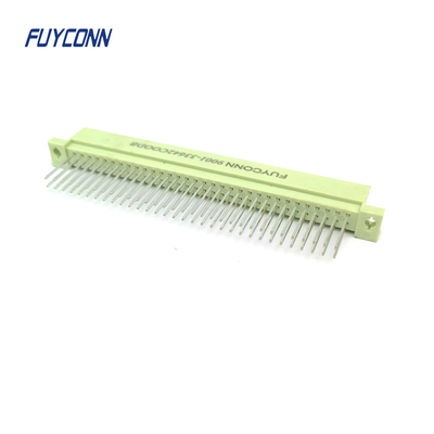 Pria DIN41612 konektor 15mm lurus PCB 2 baris 2 * 32pin 64pin Eurocard konektor