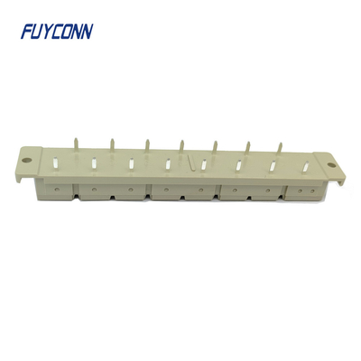 15Pin 5.08mm Konektor PCB lurus Wanita 7+8 15P Power DIN41612 Konektor Pemasok