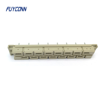 15Pin 5.08mm Konektor PCB lurus Wanita 7+8 15P Power DIN41612 Konektor Pemasok