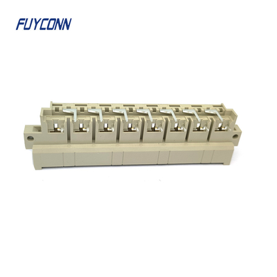 Power DIN41612 Konektor Cina PCB R / A 7 + 8 15Pin 5.08mm Konektor Pria