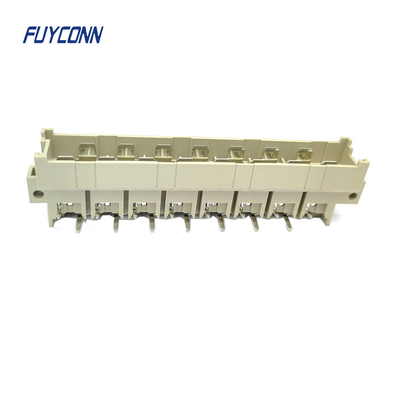 Power DIN41612 Konektor Cina PCB R / A 7 + 8 15Pin 5.08mm Konektor Pria