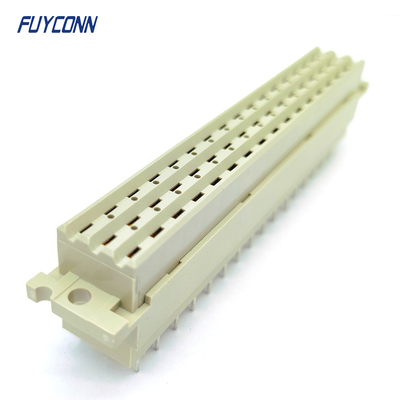 Female Power DIN41612 Konektor PCB Vertikal 3 * 16pin 48Pin 5.08mm Pitch Konektor Cina