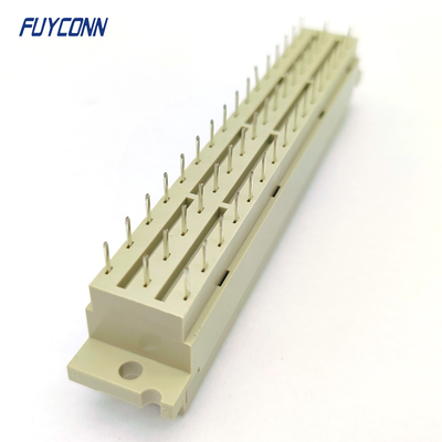 Female Power DIN41612 Konektor PCB Vertikal 3 * 16pin 48Pin 5.08mm Pitch Konektor Cina