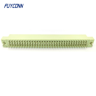 3 baris 96 Pin Simple Type DIN41612 Konektor Wanita PCB lurus