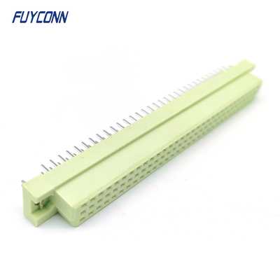 3 baris 96 Pin Simple Type DIN41612 Konektor Wanita PCB lurus