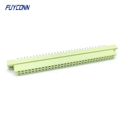 DIN41612 Konektor Pabrik 2 baris 2 * 32P 64P PCB Wanita 41612 Konektor W / Harpoon