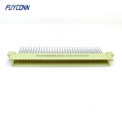 2 Baris DIN41612 Konektor 2*32P 64pin Pria Pencet Pin Penyedia Konektor Eropa