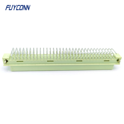 DIN 41612 Sudut Konektor 3 Baris 96Pin PCB Wanita 396 DIN41612 Konektor