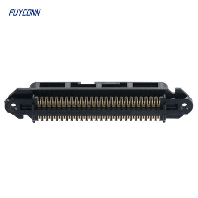 TE 229975-1 Konektor Pengganti, Konektor Berbentuk D 50 / 64 Posisi, Reseptakel, Konektor Docking CHAMP