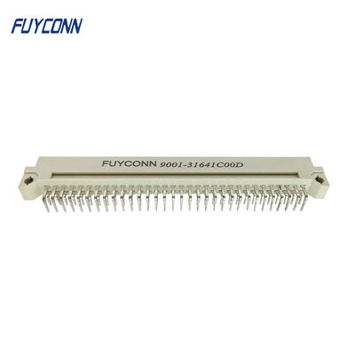 Ganti Harting P/N 09 02 164 2921 B064MS-3, Tipe Sinyal DIN B Solder Male Sudut 64-Pole