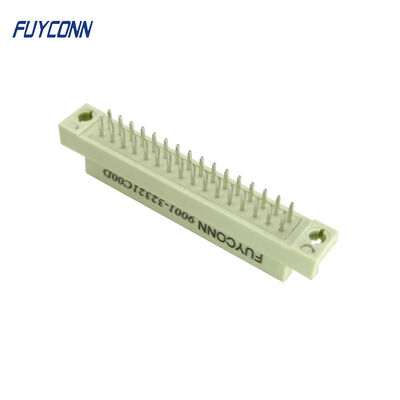 Sinyal DIN Tipe 2B Solder Wanita Lurus 32 Kutub, Ganti Harting P/N 09 22 232 6824 DIN 41612 2B032FS-2