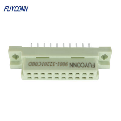 DIN Sinyal Tipe 3B Wanita Solder 20-Pole, Ganti Harting P/N 09 24 220 6824 DIN 41612 3B020FS-2