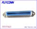 2.16mm Centerline 50 Pin Female Solder Centronic Connector Certified UL