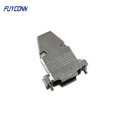 Nikel Plated Metal Bentuk T 15 Pin D SUB Connector Hood