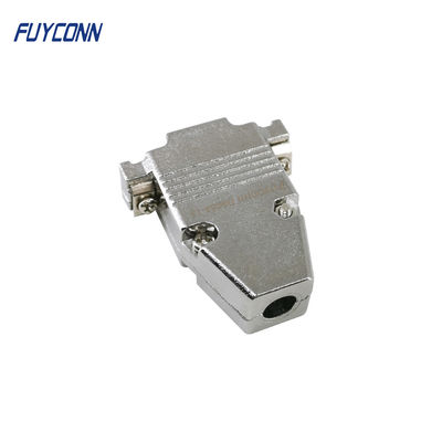 Nikel Plated Metal Bentuk T 15 Pin D SUB Connector Hood