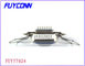 DDK 36 Pin Wanita Centronic Solder Konektor IEEE 1284 Dengan Bail Clip Certified UL