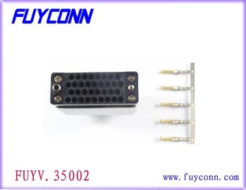 SGS-Certified V35 Crimping Connector Wanita / Pria 1- 34 Pin
